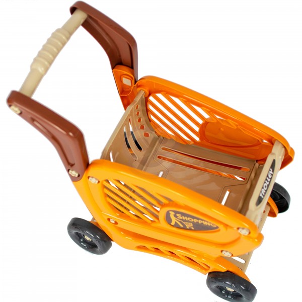 WOOPIE Shopping Cart for Children Movable Parts + 42 Accs.-Rotaļlietas-bebis.lv