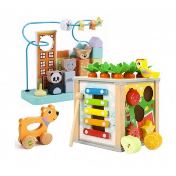 деревянные игрушки для малышей