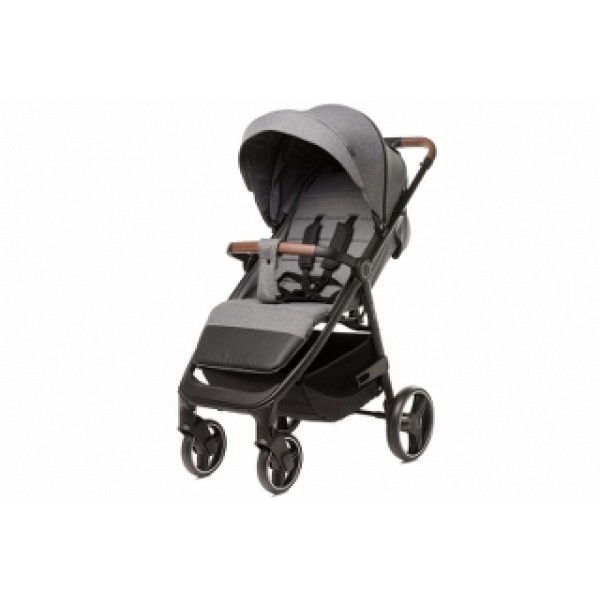 4B WÓZEK SPAC. STINGER XXIII MELANGE GREY--bebis.lv