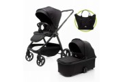 Универсальная коляска 4B FOSTER 2-в-1, черная.
