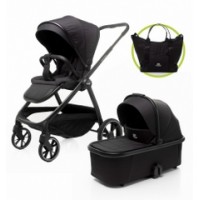 Универсальная коляска 4B FOSTER 2-в-1, черная.