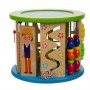 Wooden educational cube 24670-Rotaļlietas-bebis.lv