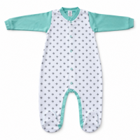 Rompers Green Stars  80 cm (602)