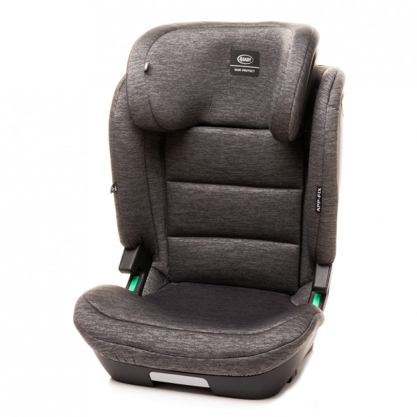 Автосиденье APP-FIX grey I-size (100-150 cm) 4BABY-Детские автосиденья-bebis.lv