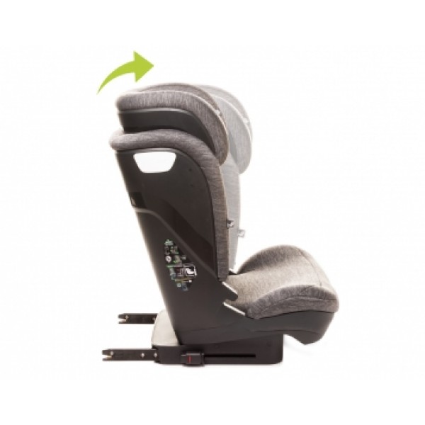 Автосиденье APP-FIX grey I-size (100-150 cm) 4BABY-Детские автосиденья-bebis.lv