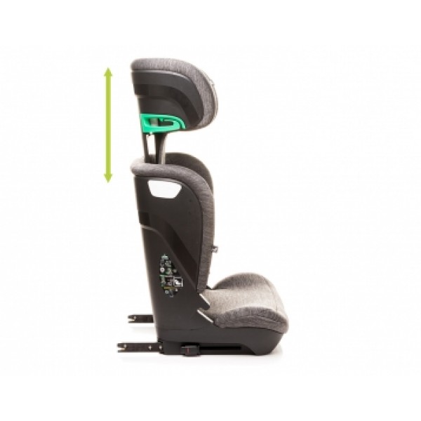 Автосиденье APP-FIX grey I-size (100-150 cm) 4BABY-Детские автосиденья-bebis.lv
