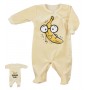 Rompers velūra BANANA TIME 56 cm 08-771-Bērnu apģērbi-bebis.lv