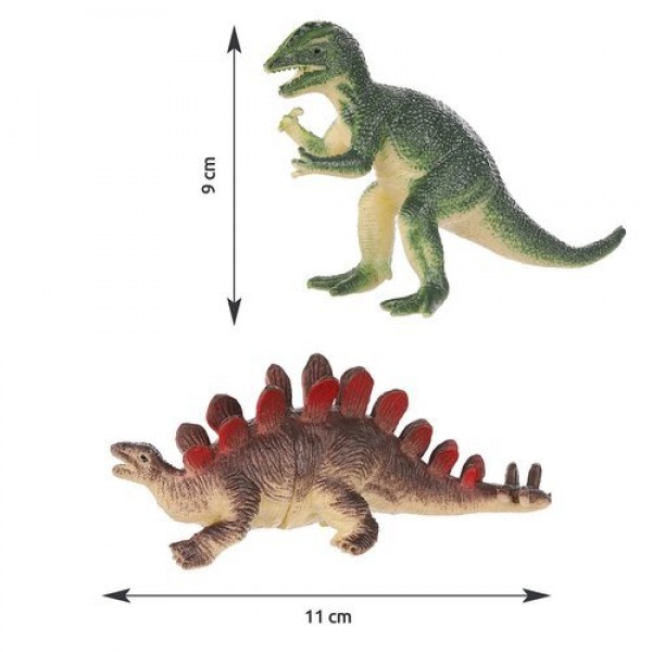 Dinozauru komplekts 12 gab. 11550-ROTAĻLIETAS-bebis.lv
