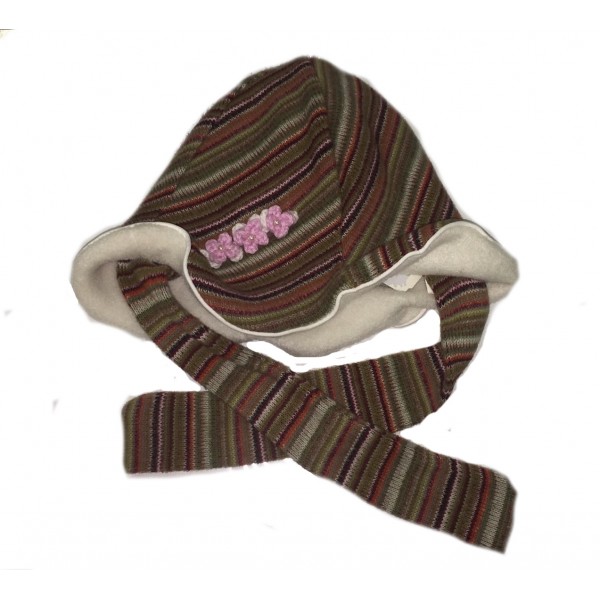 Cepure-berete 3 FLOWERS 47 cm BEXA-izpārdošana-Bērnu apģērbi-bebis.lv