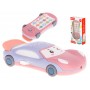 Automašīna-telefons-projektors 5980 pink [NY23]-ROTAĻLIETAS-bebis.lv