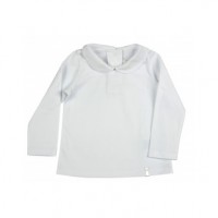 Блуза белая с воротником 86б92 см A-9230