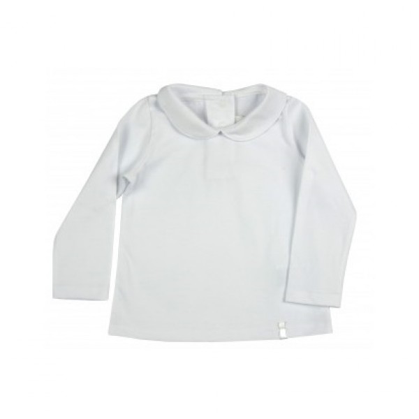 Блуза белая с воротником 86б92 см A-9230-Детская одежда-bebis.lv