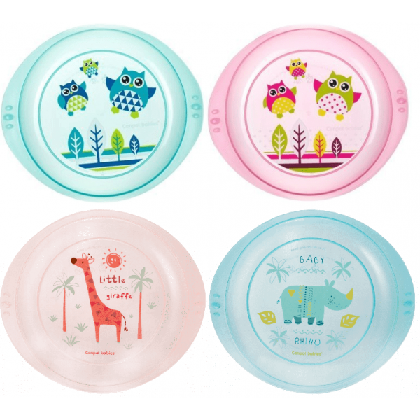 Plate AFRICA Canpol 4/406-Feeding your baby-bebis.lv
