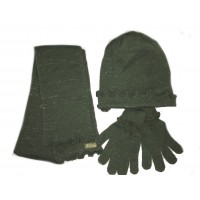 Комплект:шапка, шарф, перчатки BG-00779