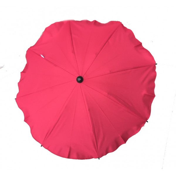 Зонтик от солнца для коляски ROUND CAM109 red-КОЛЯСКИ И ПРИНАДЛЕЖНОСТИ-bebis.lv