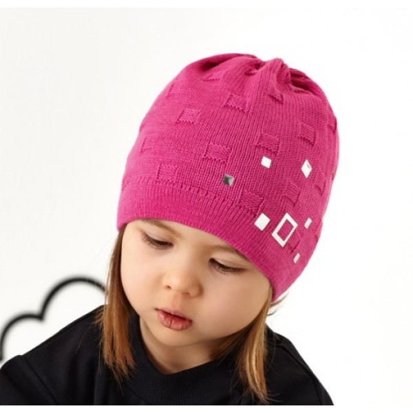 Cepure adīta 50/52 cm (46-099)-Bērnu apģērbi-bebis.lv