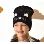Cepure SHINY CAT (dubultā) 48/50 cm (46-106)-Bērnu apģērbi-bebis.lv