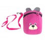 Рюкзак BEAR pink 6305/1--bebis.lv