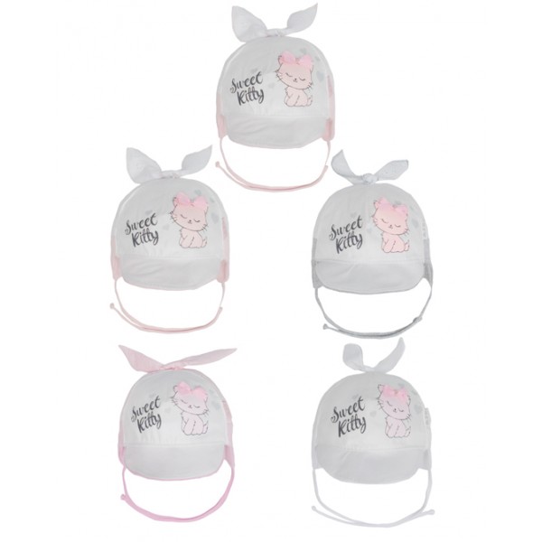 Cepure Sweet Kitty 40-44 cm (44-266)-Bērnu apģērbi-bebis.lv