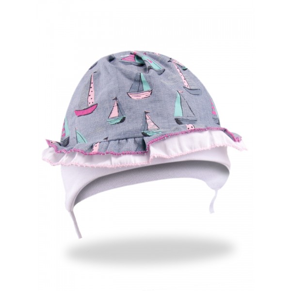Шапочка SAILBOAT 38-42 cm CLU-084-Детская одежда-bebis.lv