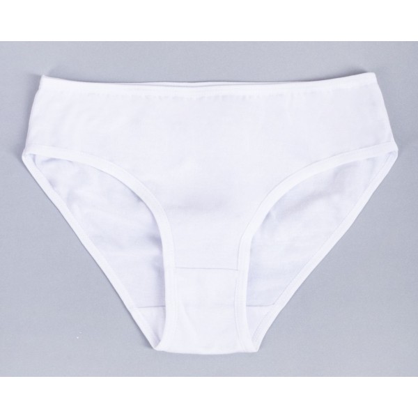 Meiteņu apakšbikses baltas 1 gab. BMD-0038-Bērnu apģērbi-bebis.lv