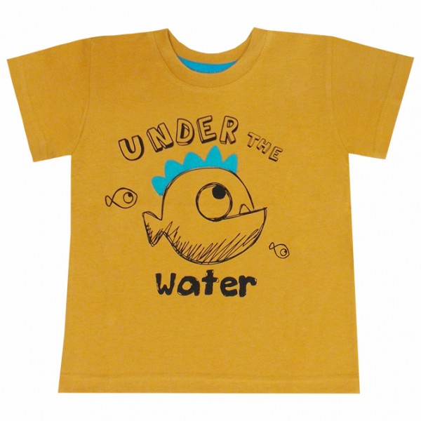 T-krekls PIRANIA honey 98-116 cm-Bērnu apģērbi-bebis.lv