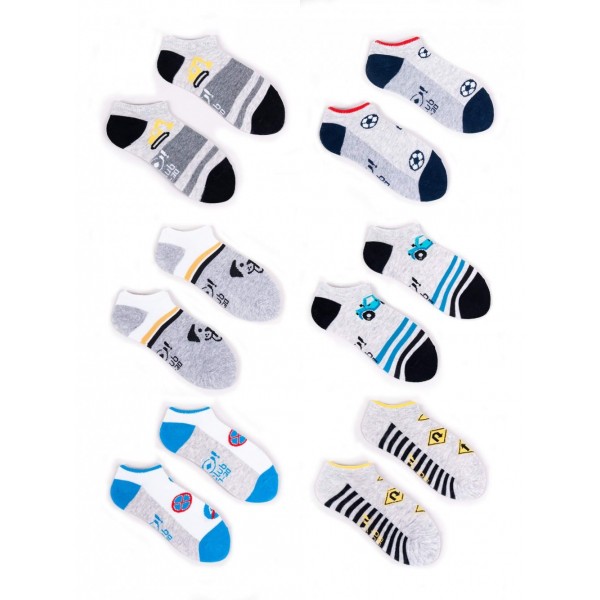 Носки SNEAKERS (короткие) с рисунком SKS-0008 BOY-носки, колготки, легинсы-bebis.lv