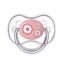 Пустышка NEWBORN BABY симметричная 0-6m 22/580 pink