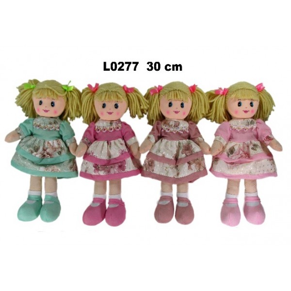 Мягкая кукла 30 cm L0277 Sandy-Игрушки-bebis.lv
