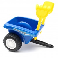 Traktors ar piekabi NEW HOLLAND yellow (45785)