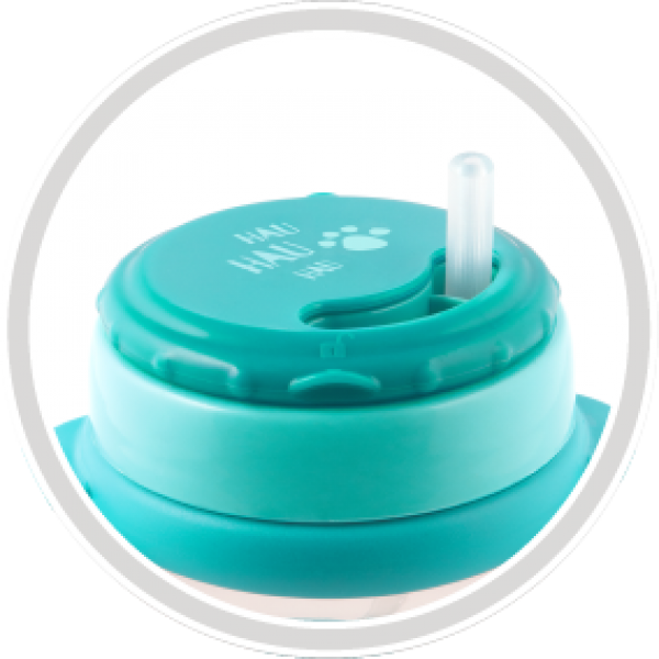 Sporta pudele ar svērteni un salmiņu Canpol babies 56/518-Bērna barošana-bebis.lv