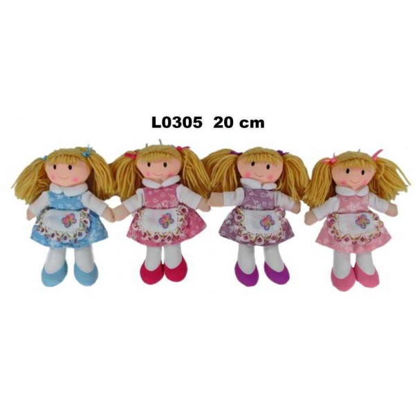 Мягкая кукла 20 cm L0305-Игрушки-bebis.lv