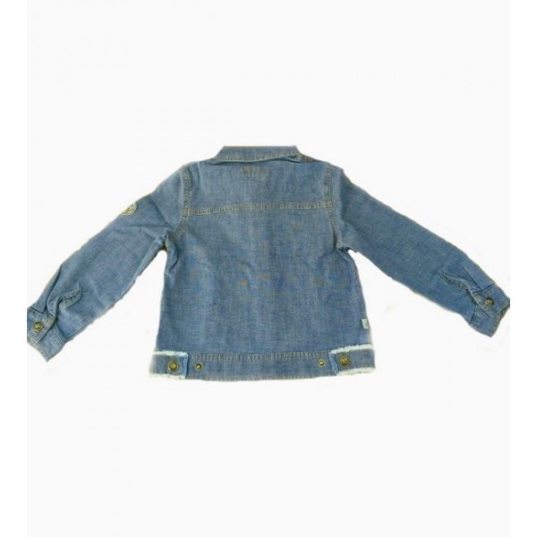 Džinsu jaka-krekls MEXICO (74-110 сm)-Bērnu apģērbi-bebis.lv