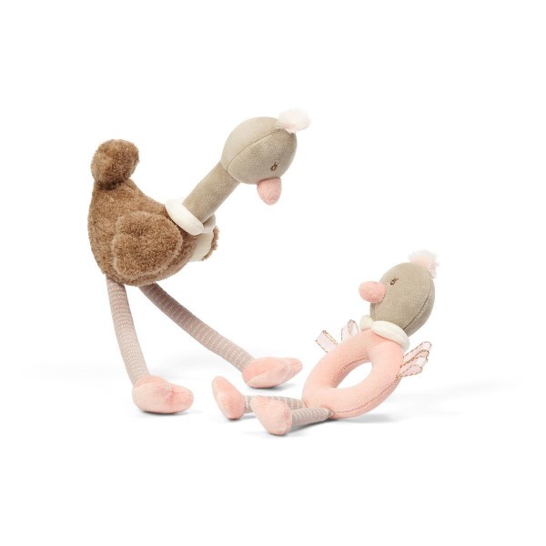 Развивающие игрушки OSTRICH McKNOX FAMILY BabyOno 1446-ИГРУШКИ-bebis.lv