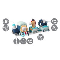 Attīstošā rotaļlieta SAFARI TRAIN BabyOno 1495