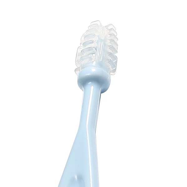 Комплект зубных щеточек  3-СТУПЕНИ BabyOno 550/02 blue-Средства по уходу-bebis.lv