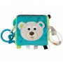 Plīša sensora kubs BEARS 68/073 grey-Rotaļlietas-bebis.lv