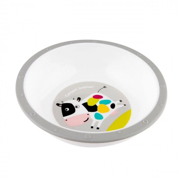 Little Cow Canpol 416 Non-Slip Bowl-Feeding your baby-bebis.lv