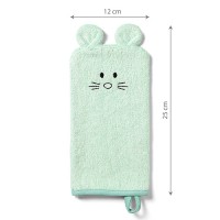Рукавичка для мытья ребёнка BAMBOO BabyOno 787/03 green