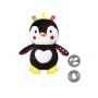 Mīksta rotaļlieta ar grabuli Pingvīns CONNOR  BabyOno 640-izpārdošana-ROTAĻLIETAS-bebis.lv