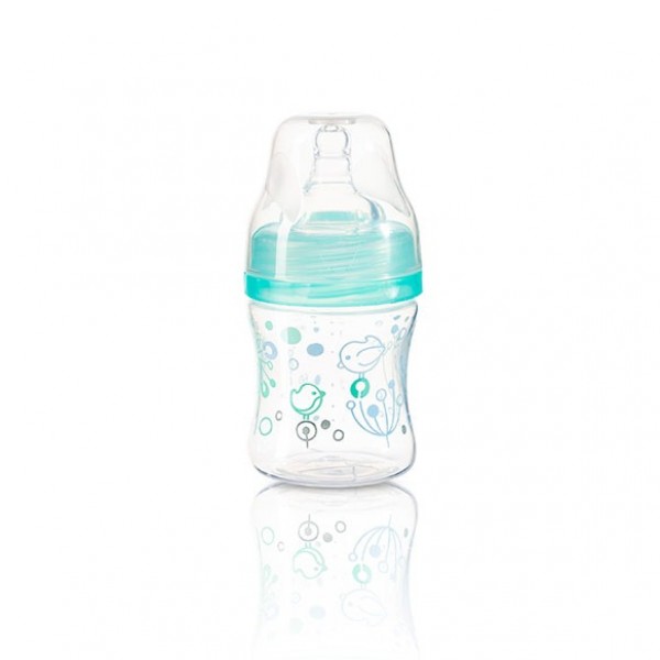 Бутылка с широким горлышком 120 ml BabyOno 402/01 mint-бутылочки и аксессуары-bebis.lv