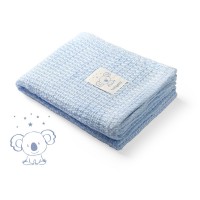 Вязаное одеяло BAMBOO BabyOno 479/02 blue