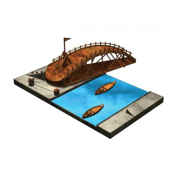 Поворотный мост Da Vinci (модель-конструктор) 90034-ИГРУШКИ-bebis.lv