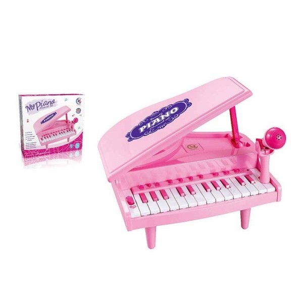 Пианино  с микрофоном AL024184-Игрушки-bebis.lv