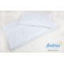 Одеяло и подушка  белые (120x90+40x60)  WYP000001-Постельные принадлежности-bebis.lv