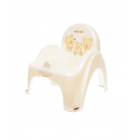 Горшок-стул  BEAR white pearl Tega Baby MS-012