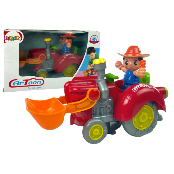 Interaktīvais traktors ar skaņām 97956-ROTAĻLIETAS-bebis.lv