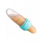 Трубочка для кормления силиконовая 56/110 turkus-Кормление ребёнка-bebis.lv
