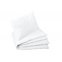 Одеяло и подушка  белые (120x90+40x60)  WYP000001