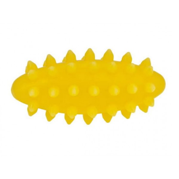 Masāžas rullītis-pupiņa FIZJO 7,4 cm  yellow  (875)-Rotaļlietas-bebis.lv